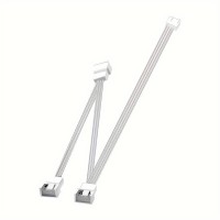 Кабель-удлинитель вентилятора материнской платы Zennova 4pin 1 до 3 White
