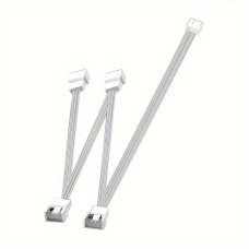 Кабель-подовжувач вентилятора материнської плати Zennova 4pin 1 до 4 White