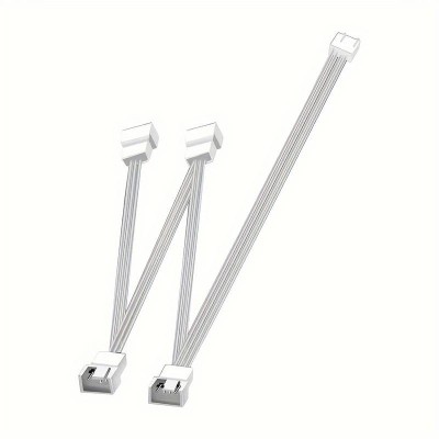 Кабель-подовжувач вентилятора материнської плати Zennova 4pin 1 до 4 White