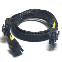 Кабель питания для видеокарты 30cm 8pin - 8+6pin Dell (3692K)