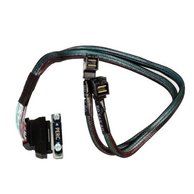Кабель Dell PowerEdge R730XD 24B Rear Backplane SAS Cable 2X2.5" (CP14K)