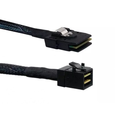 Кабель Generic SFF-8643 Mini-SAS HD to SFF-8087 Mini-SAS 1m  (LY2085_1M)