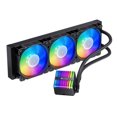 Система водяного охолодження процесору JONSBO HXW-360 ARGB Black