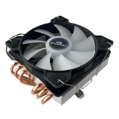 Кулер для процессора SNOWMAN R120 LED RGB 180W TDP