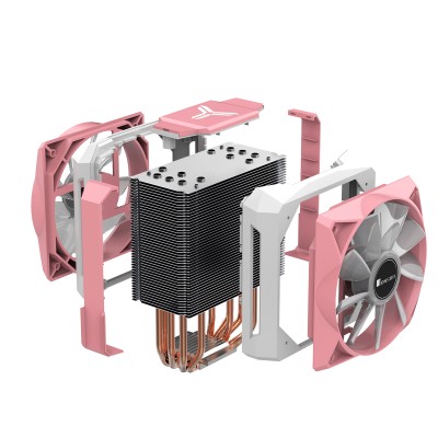 Кулер для процессора JONSBO CR-1100 Pink 220W TDP