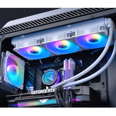 Система водяного охлаждения процессора JONSBO TW7-360 White