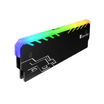 Радиатор Jonsbo NC-1 RGB Black для оперативной памяти