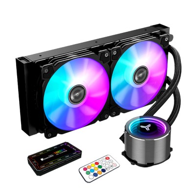 Система водяного охолодження процесору JONSBO SHADOW 240 ARGB Black