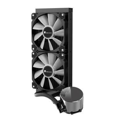 Система водяного охолодження процесору JONSBO SHADOW 240 ARGB Black