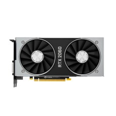 Видеокарта Nvidia GeForce RTX 2060 (6Gb / GDDR6 / 192bit / 1920 CUDA) FE