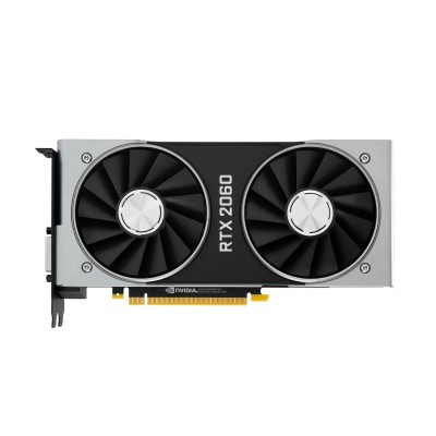 Видеокарта Nvidia GeForce RTX 2060 (6Gb / GDDR6 / 192bit / 1920 CUDA) FE