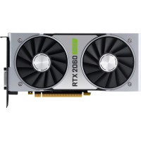 Видеокарта Nvidia GeForce RTX 2060 Super (8Gb / GDDR6 / 256bit / 2176 CUDA) FE