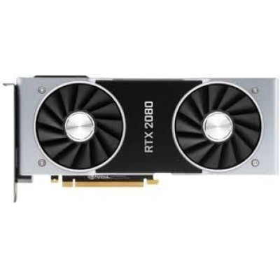 Видеокарта Nvidia GeForce RTX 2080 (8Gb / GDDR6 / 256bit / 2944 CUDA) FE