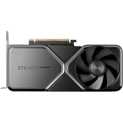 Видеокарта Nvidia GeForce RTX 4070 Super (12Gb / GDDR6X / 192 bit / 7168 CUDA) FE