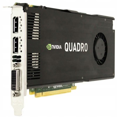 Відеокарта Nvidia Quadro K4000 (3Gb / GDDR5 / 192 bit / 768 CUDA)