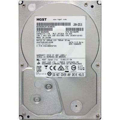 Жесткий диск HGST Ultrastar 1Tb 7200об/мин SATA 6G (HUA722010CLA330)