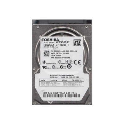 Жорсткий диск Toshiba 250Gb 7200 об/хв 3 Gbit/s (MK2556GSY)