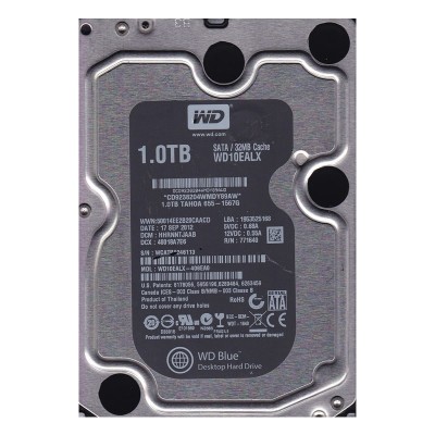Жесткий диск Western Digital Blue 1Tb 7200об/мин SATA 3.5 (WD10EALX) Жесткий диск Western Digital Blue 1Tb 7200об/мин SATA 3.5 (WD10EALX)