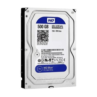 Жесткий диск Western Digital Black 500Gb 7200 об/мин 6 Gbit/s (WD5000AZLX)