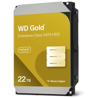 Жесткий диск Western Digital Gold Enterprise 22Tb 7200 об/мин SATA 3 (WD221KRYZ)