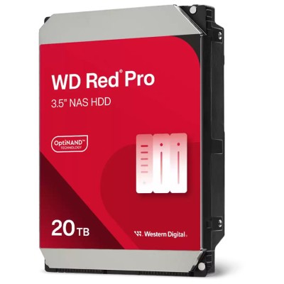 Жорсткий диск Western Digital NAS Red PRO 20Tb 7200 об/хв SATA 3 (WD201KFGX)