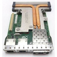 Сетевая карта Dell Intel X520/I350 Quad Port 2x 10Gb SFP+ 2x 1Gb RJ45 NDC (C63DV)