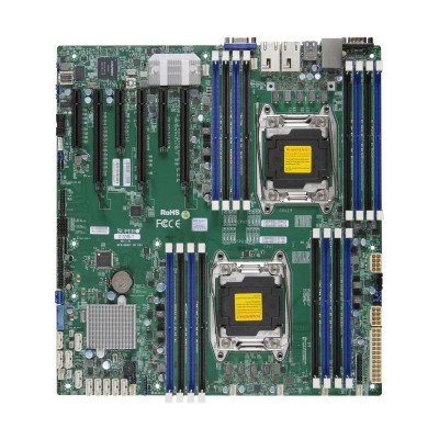 Материнська плата SuperMicro X10DRI-TR013 (eATX / 2 x LGA2011 / DDR4)