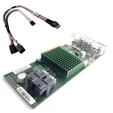 HBA SUPERMICRO AOC-S3008L-L8E / CBL-SAST-0846-1
