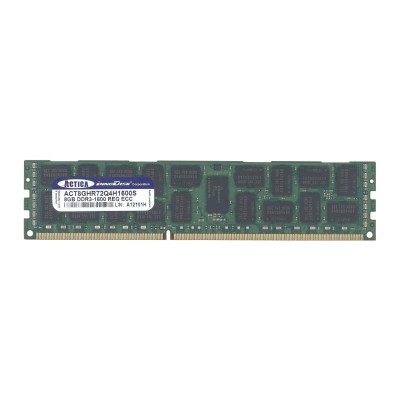 Оперативная память Actica 8Gb DDR3-1600 PC3-12800 (ACT8GHR72Q4H1600S) RDIMM ECC Registered