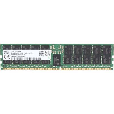 Оперативная память SK Hynix 64Gb DDR5-4800 PC5-38400R (HMCG94AEBRA) RDIMM ECC Registered