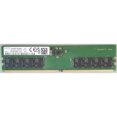 Оперативная память Samsung 16Gb DDR5-4800 PC5-38400E (M323R2GA3BB0-CQK) UDIMM ECC Unbuffered