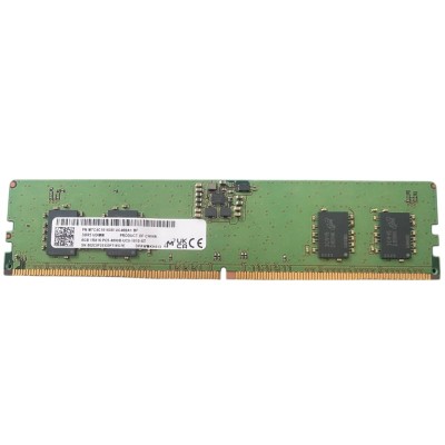 Оперативная память Micron 8Gb DDR5-4800 PC5-38400 (MTC4C10163S1UC48BA1) UDIMM Non-ECC Unbuffered