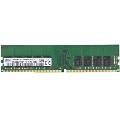 Оперативна пам'ять SK Hynix 16Gb DDR4-2666 PC4-21300 (HMA82GU7DJR8N-VK) UDIMM ECC Unbuffered