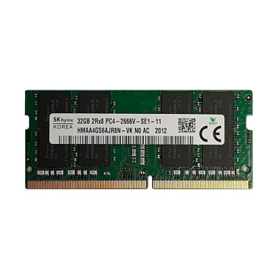 Оперативна пам'ять SK Hynix 32Gb DDR4-2666 PC4-21300 (HMAA4GS6AJR8N-VK) SODIMM Non-ECC Small Outline