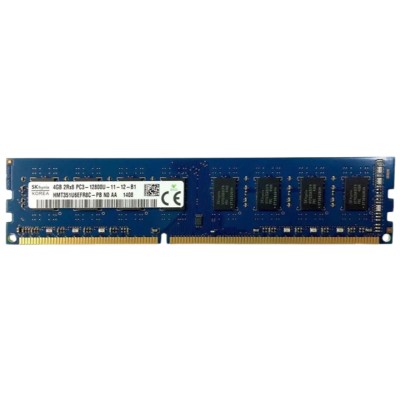 Оперативна пам'ять SK Hynix 4Gb DDR3-1600 PC3-12800U (HMT351U6EFR8C-PB) UDIMM Non-ECC Unbuffered