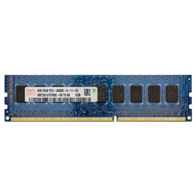 Оперативна пам'ять SK Hynix 4Gb DDR3-1333 PC3-10600E (HMT351U7CFR8C-H9) UDIMM ECC Unbuffered