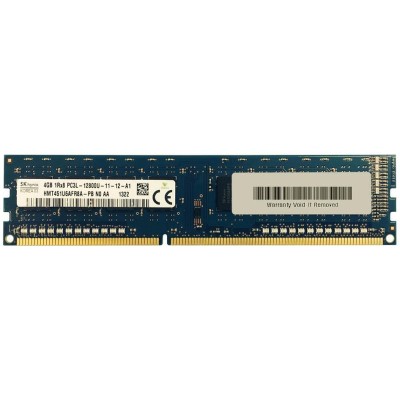 Оперативная память SK Hynix 4Gb DDR3-1600 PC3L-12800U (HMT451U6AFR8A-PB) UDIMM Non-ECC Unbuffered