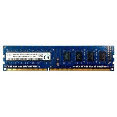 Оперативная память SK Hynix 4Gb DDR3-1600 PC3L-12800U (HMT451U6BFR8A-PB) UDIMM Non-ECC Unbuffered