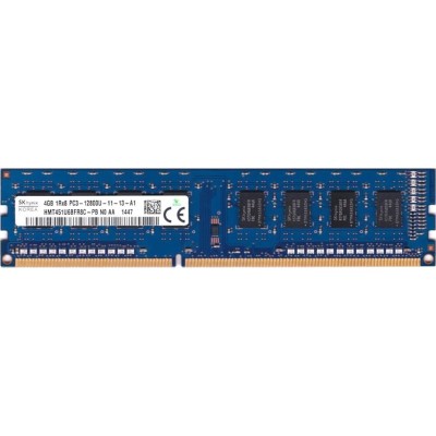 Оперативна пам'ять SK Hynix 4Gb DDR3-1600 PC3-12800U (HMT451U6BFR8C-PB) UDIMM Non-ECC Unbuffered
