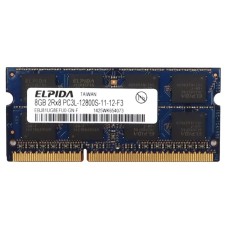Оперативна пам'ять Elpida 8Gb DDR3-1600 PC3L-12800 (EBJ81UG8EFU0-GN-F) SODIMM Non-ECC Small Outline