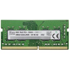 Оперативна пам'ять SK Hynix 8Gb DDR4-2666 PC4-21300 (HMA81GS6CJR8N-VK) SODIMM Non-ECC Small Outline