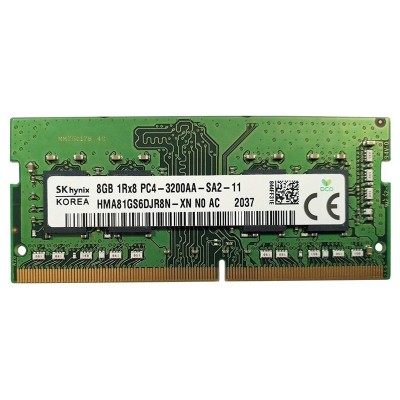 Оперативна пам'ять SK Hynix 8Gb DDR4-3200 PC4-25600 (HMA81GS6DJR8N-XN) SODIMM Non-ECC Small Outline
