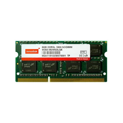 Оперативная память Innodisk 8Gb DDR3-1866 PC3-14900 (M3S0-8GMSDLQE) SODIMM Non-ECC Small Outline