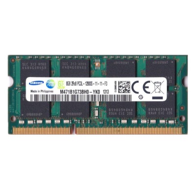 Оперативна пам'ять Samsung 8Gb DDR3-1600 PC3L-12800 (M471B1G73BH0-YK0) SODIMM Non-ECC Small Outline