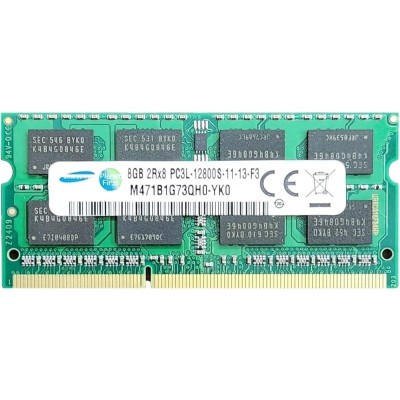 Оперативна пам'ять Samsung 8Gb DDR3-1600 PC3L-12800 (M471B1G73QH0-YK0) SODIMM Non-ECC Small Outline