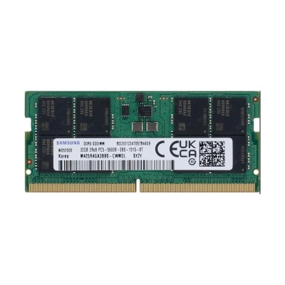 Оперативна пам'ять Samsung 32Gb DDR5-5600 PC5-44800 (M425R4GA3BB0-CWM) SODIMM Non-ECC Small Outline