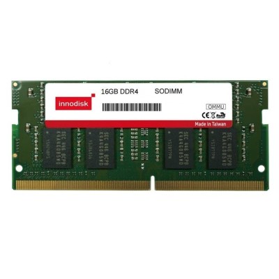 Оперативна пам'ять Innodisk 16GB DDR4-2666 PC4-21300 (M4DI-AGS1QC0K) SODIMM ECC Small Outline