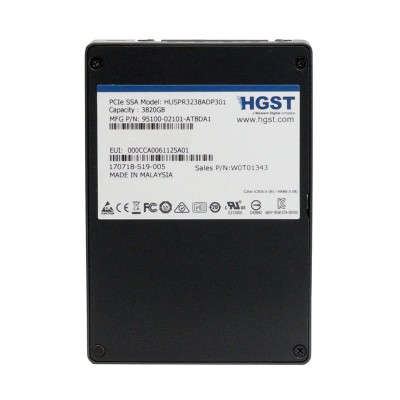 Накопичувач HGST Ultrastar SN100 3.8tb U.2 NVME  ( 0T01343 / HUSPR3238ADP301)