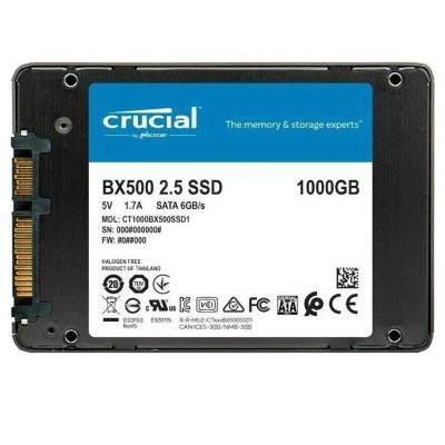 Диск SSD SATA 2.5" 1TB Crucial BX500 (CT1000BX500SSD1) (New)