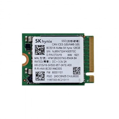 Накопитель SSD SK Hynix BC501A 128Gb NVMe M.2 Gen3x4 (HFM128GDGTNG)